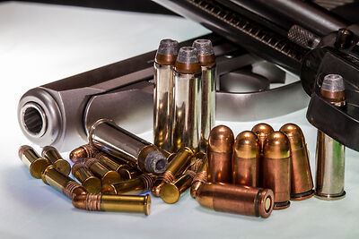 Firearm with ammunition