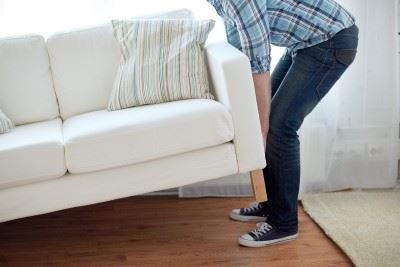 furniture sliders on carpet