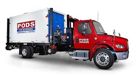 PODS moving truck