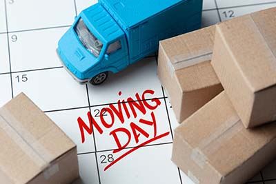 schedule movers in advance
