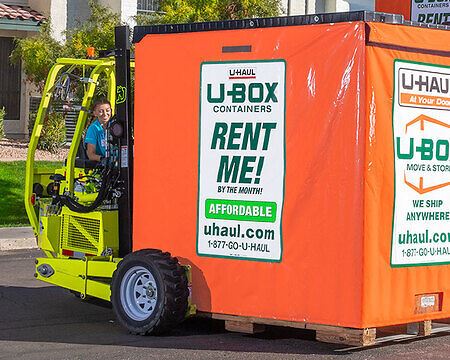 U clearance box containers