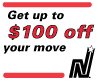 Coupon Image for Up to $100 off your local move