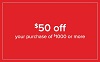 Coupon Image for $50 off Moving Services