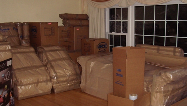 Professionally packed items