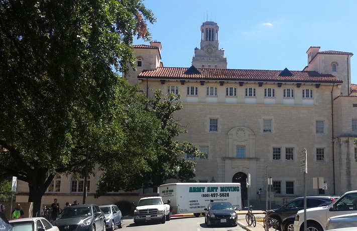 We help students move at the University of Texas in Austin.