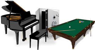 Piano,Safes,Pooltables