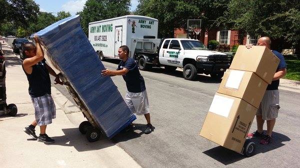 Helping a customer move in Cedar Park.