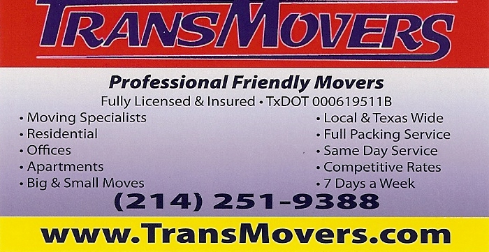 TransMovers Business Card
