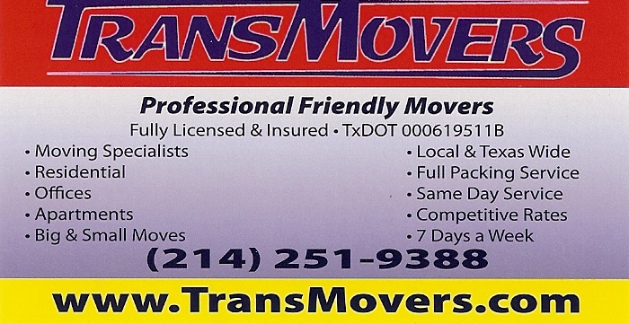 TransMovers Business Card