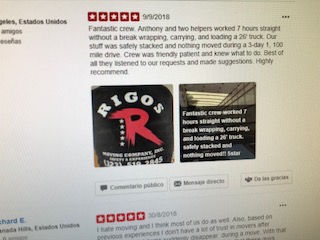 5 Star rate from Yelp