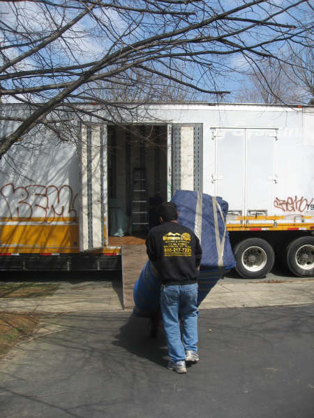 Loading in the Truck