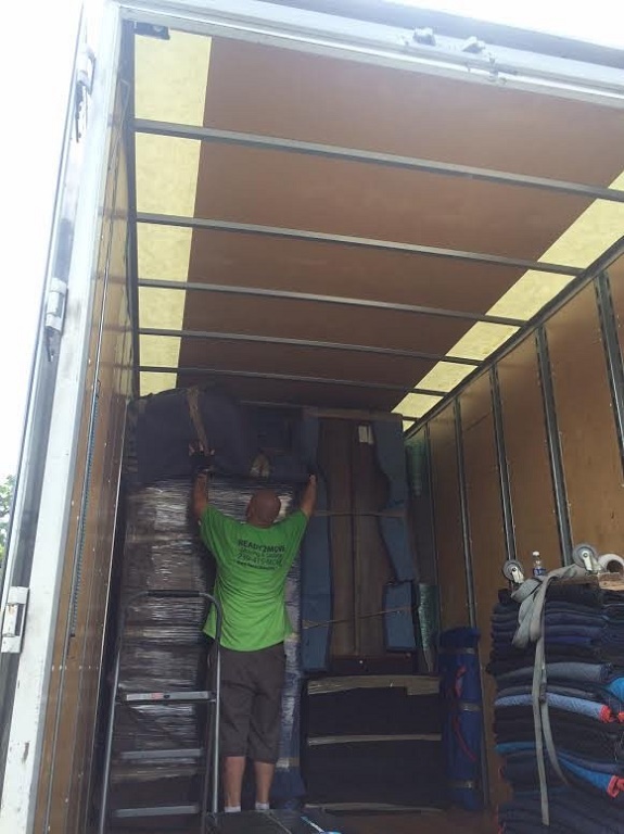 Loading into Truck