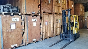 Each vault is properly numbered