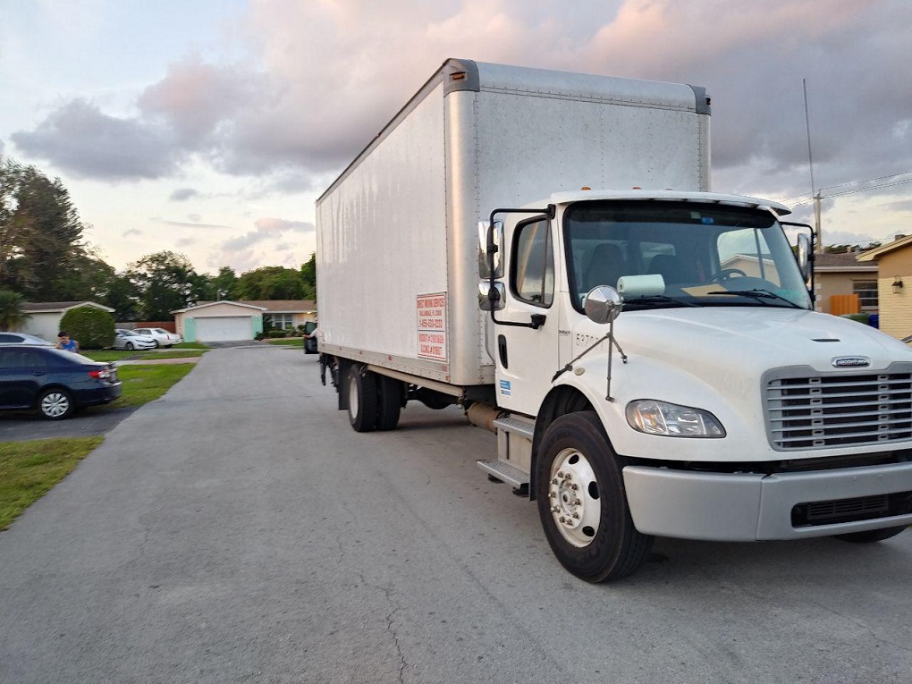 Our moving truck 