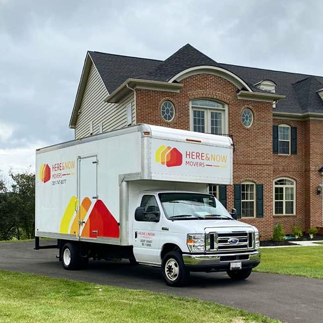 Truck with logo 