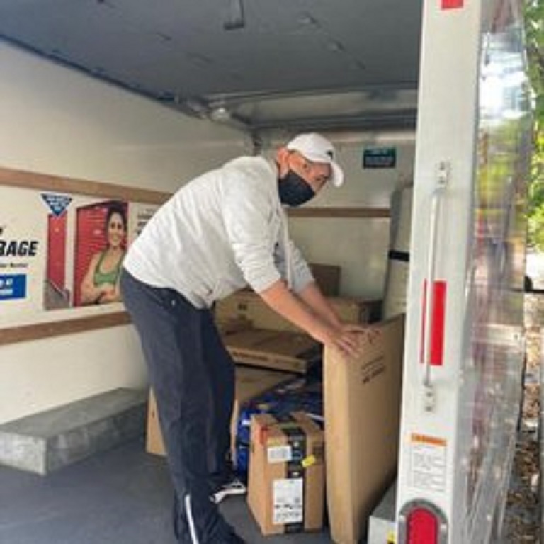 Loading Items in Truck