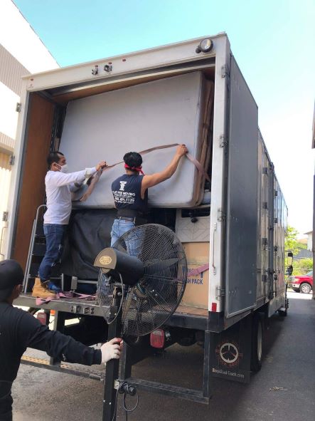 Movers in action 