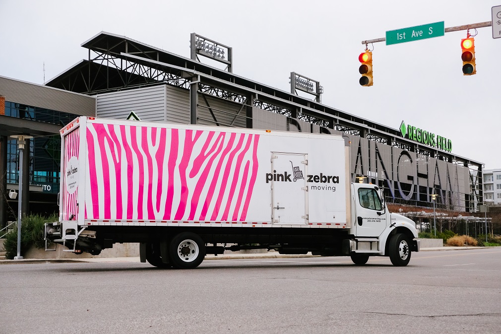 Truck at Regions Field