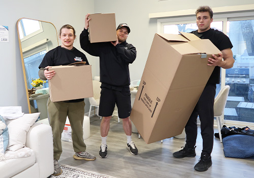 Move different size of Boxes