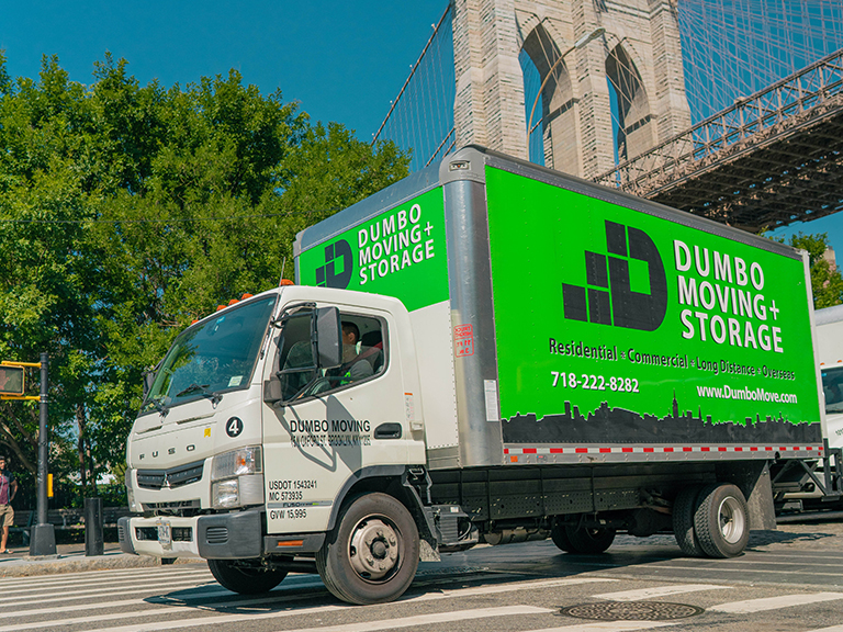 Dumbo Moving Truck in NYC