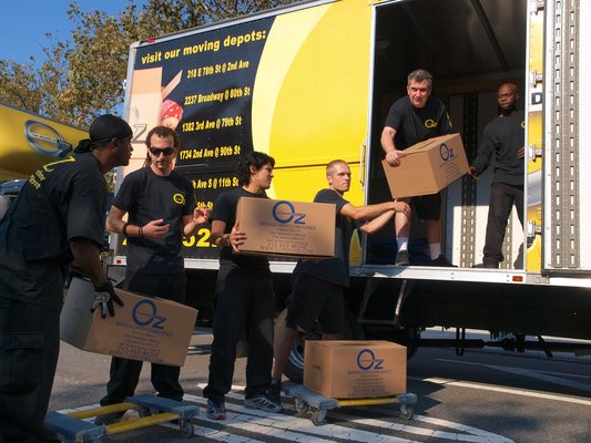 Crew Loading The Truck