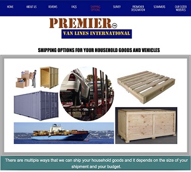 Premier Van Lines International Inc