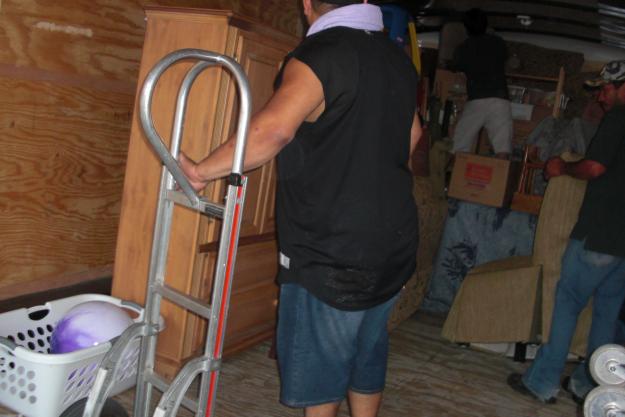 We Loading the truck
