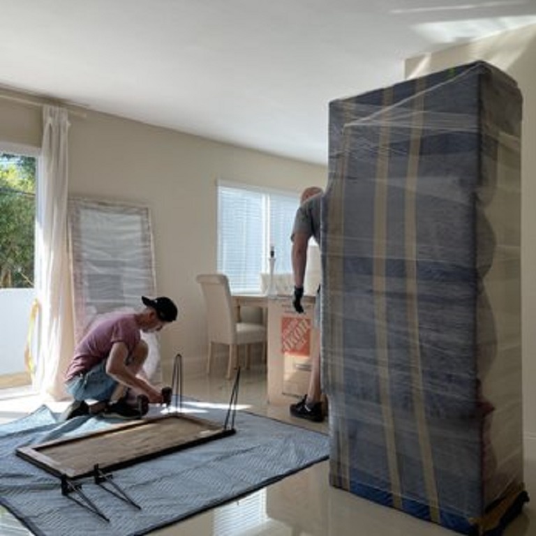 Wrapping the items