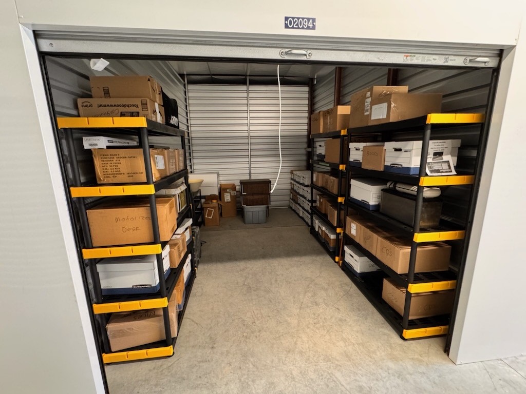 Arranged items