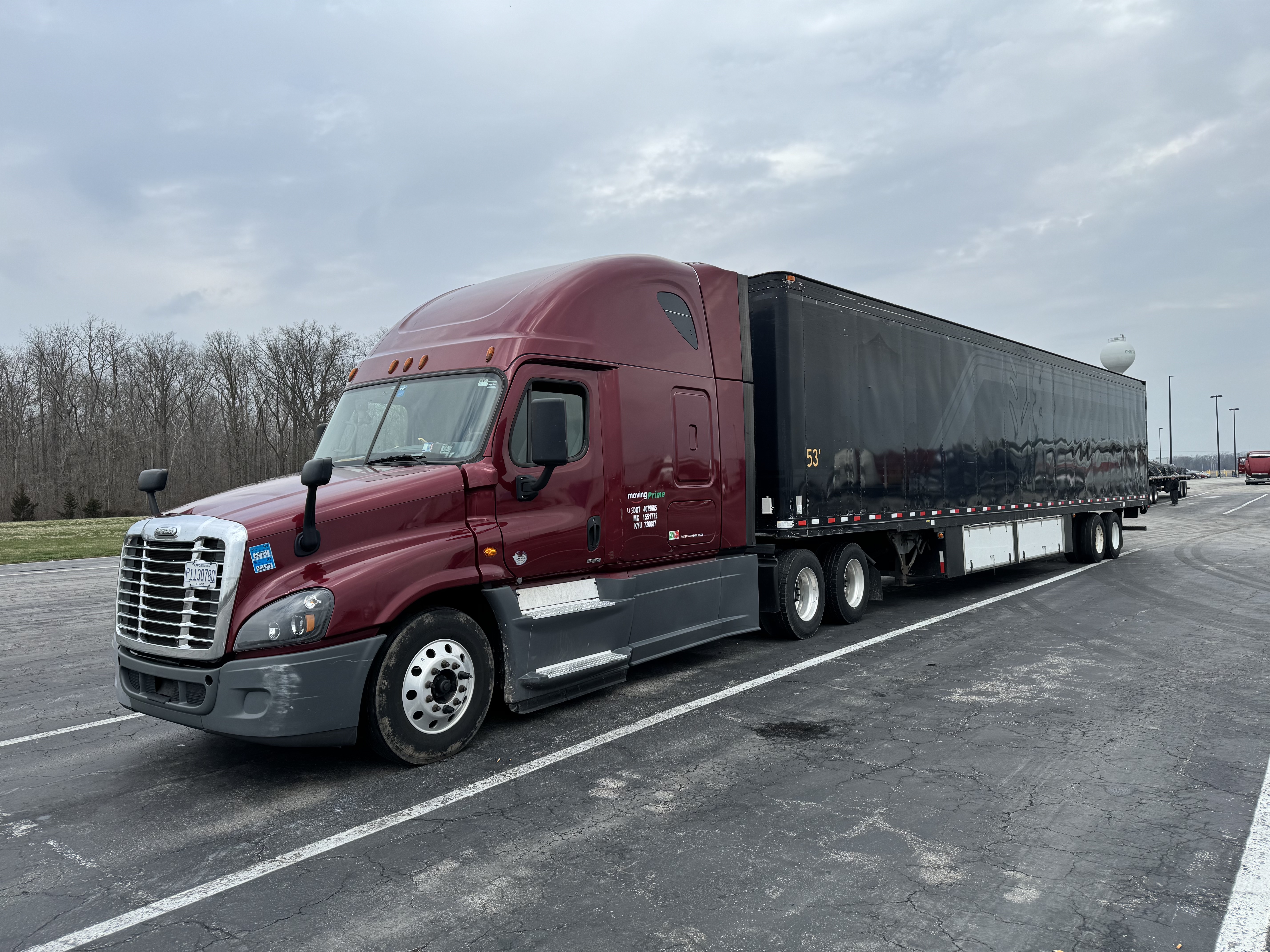 Company SEMI truck