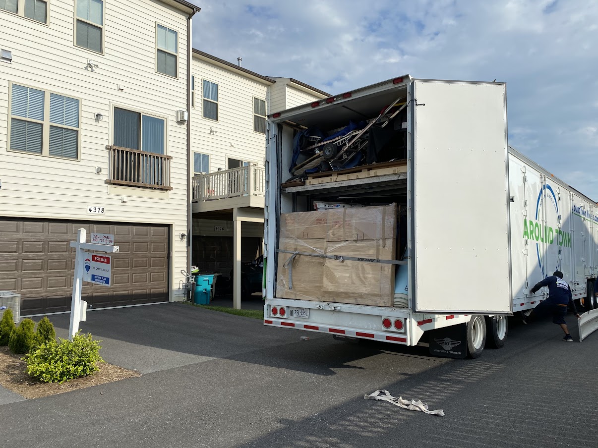 Nicely loaded tractor trailer