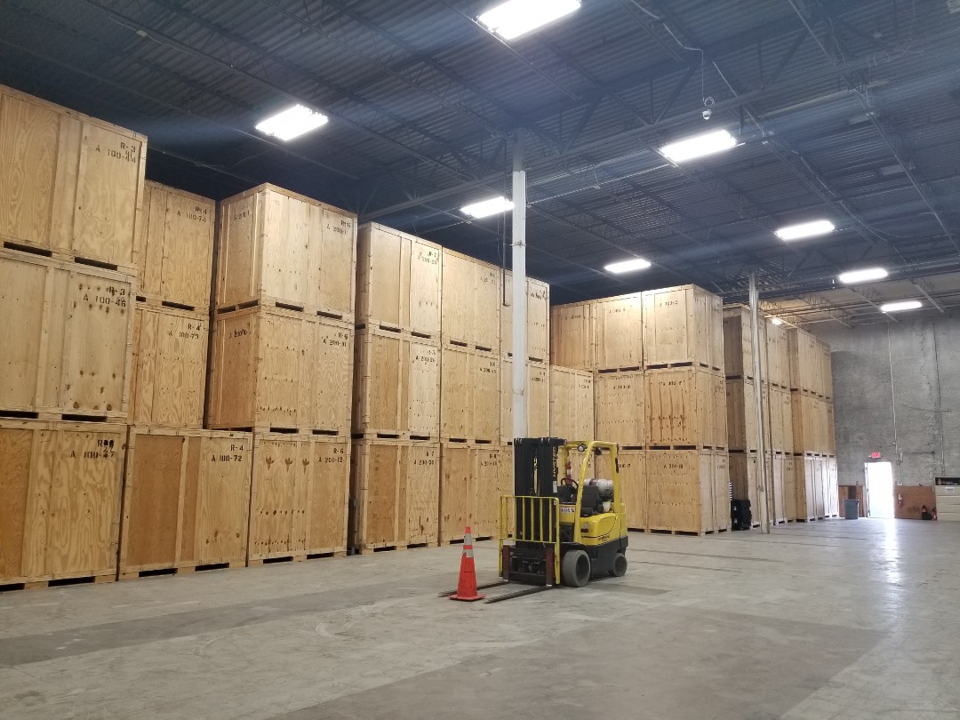 Around Town Movers and Storage warehouse