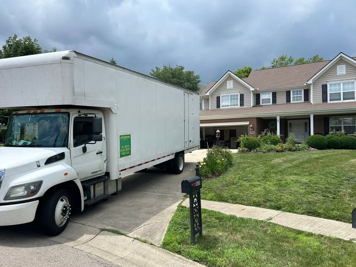 Box Truck at Pick up