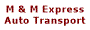 M & M Express Auto Transport
