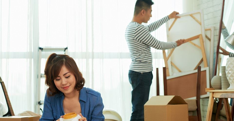 Stay organized while unpacking