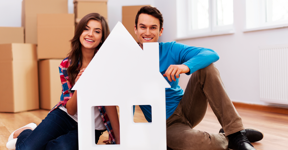 The first day in your new home