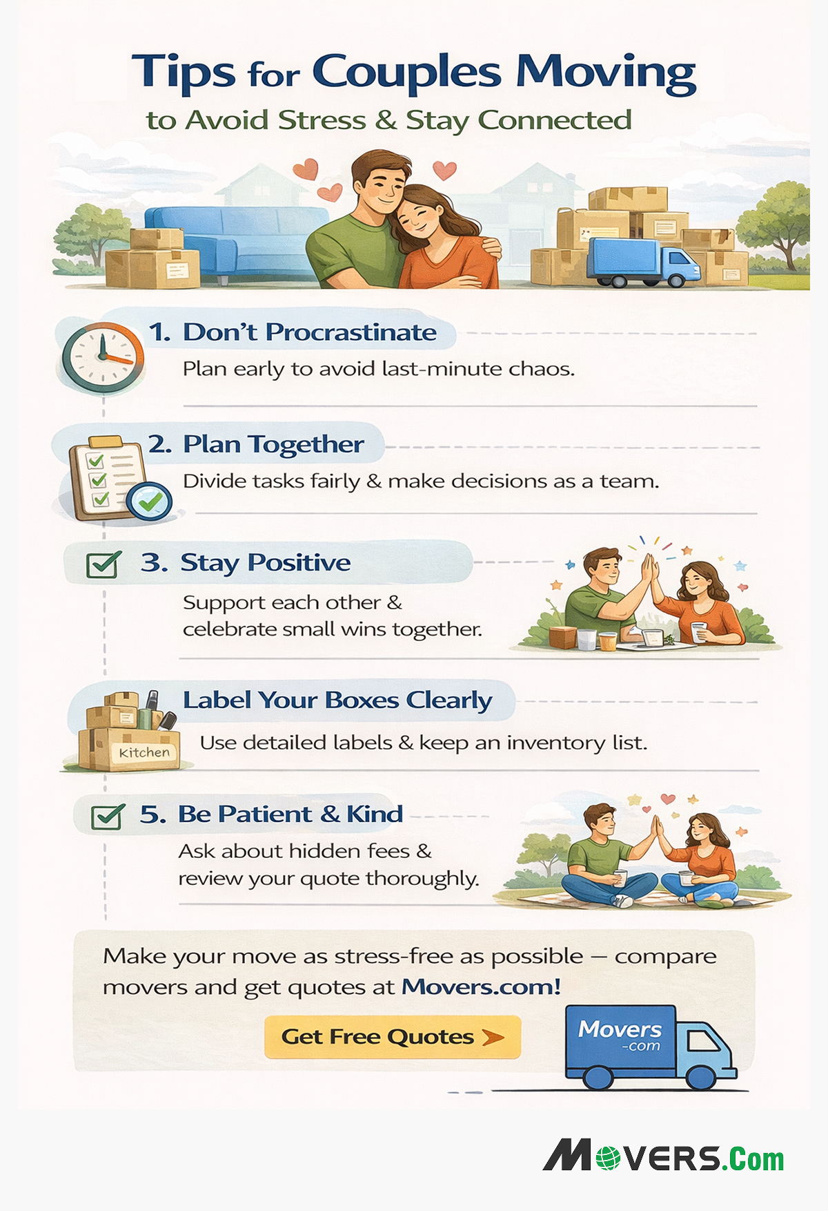 How Moving Damages a Relationship