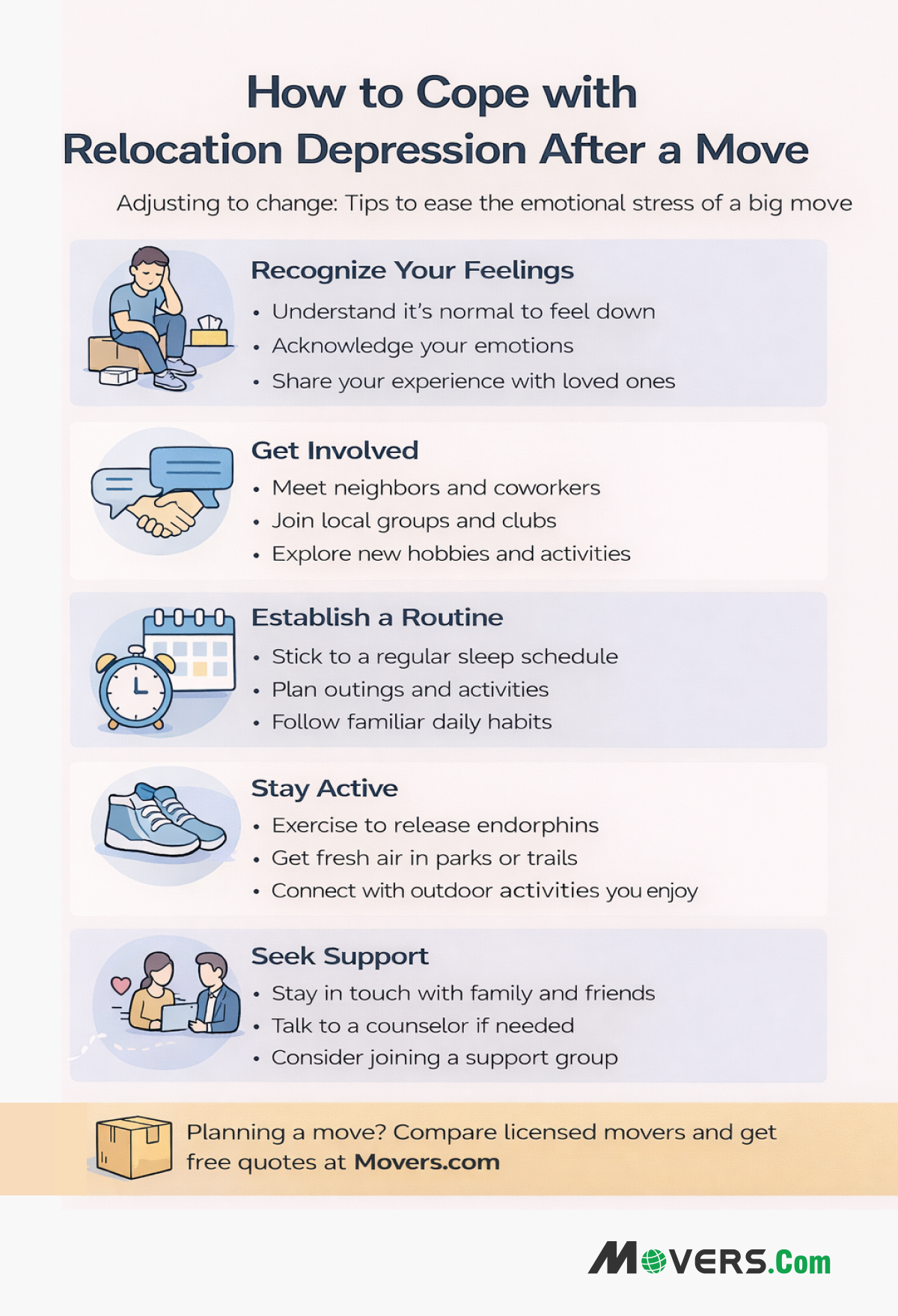 How to Cope with Relocation Depression After a Move