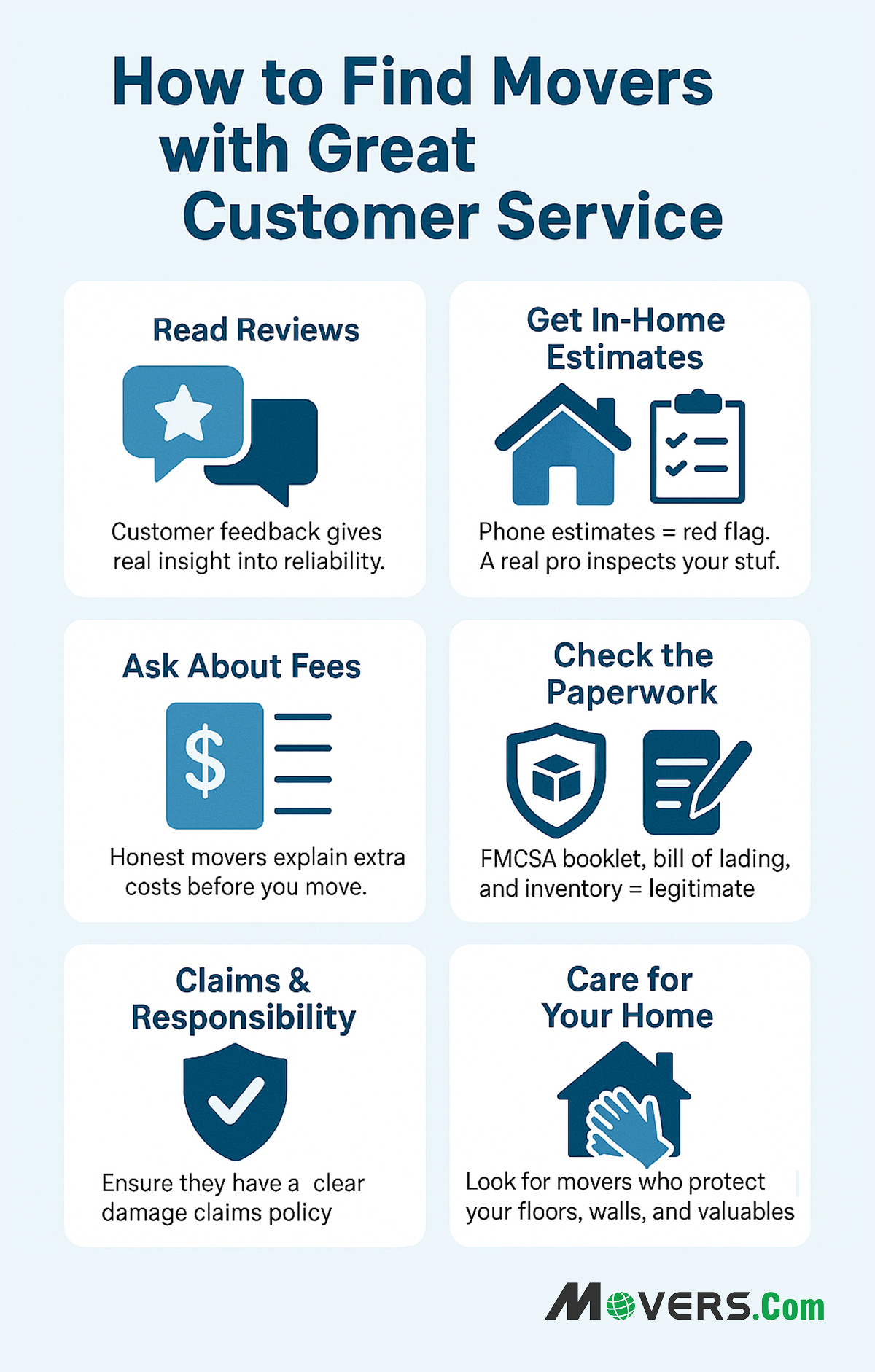 How to find movers that offer great customer service