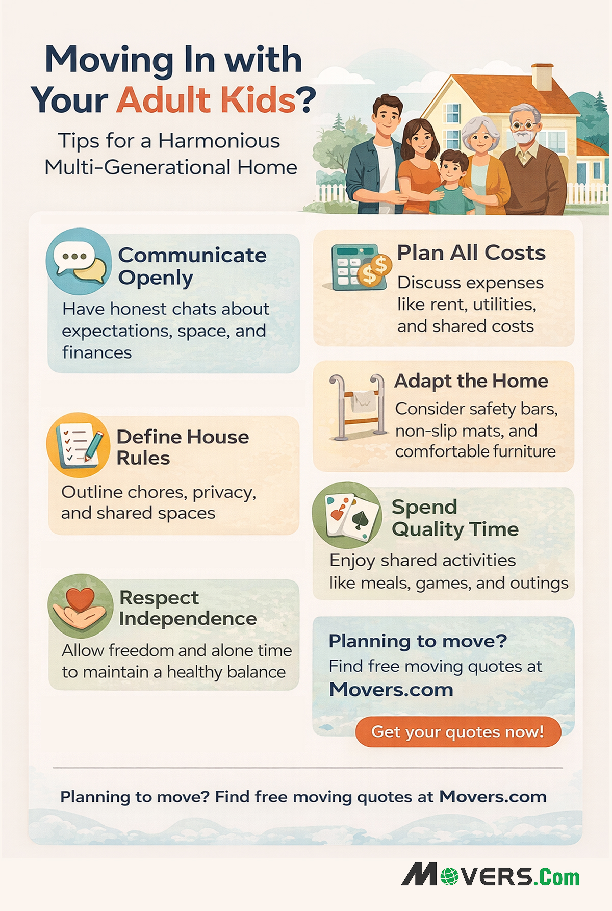 Moving With Your Son or Daughter