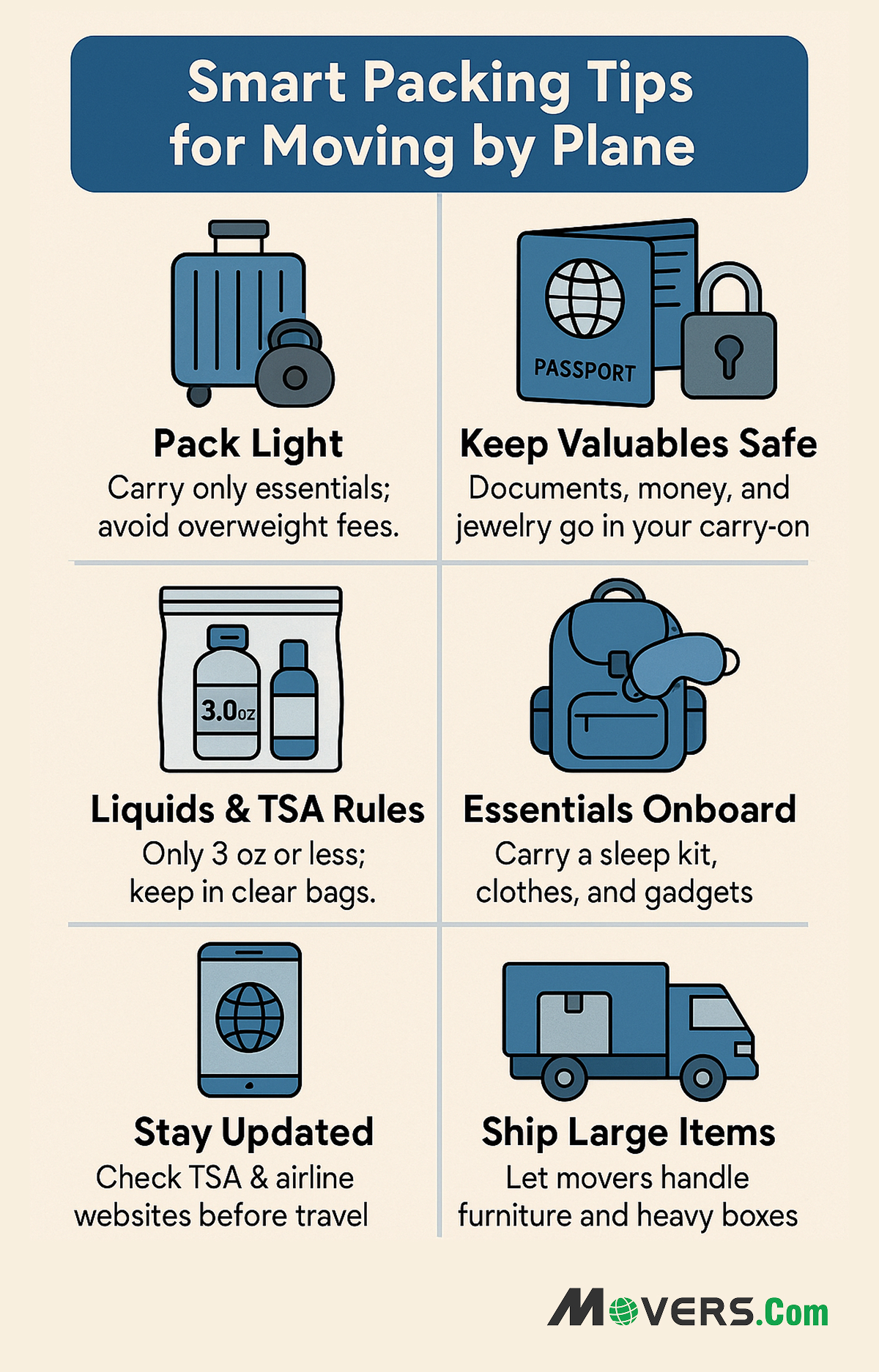 Moving by Plane- Packing and Preparing Guide