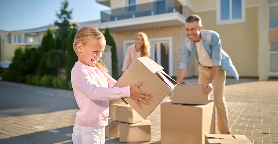 family moving in summer