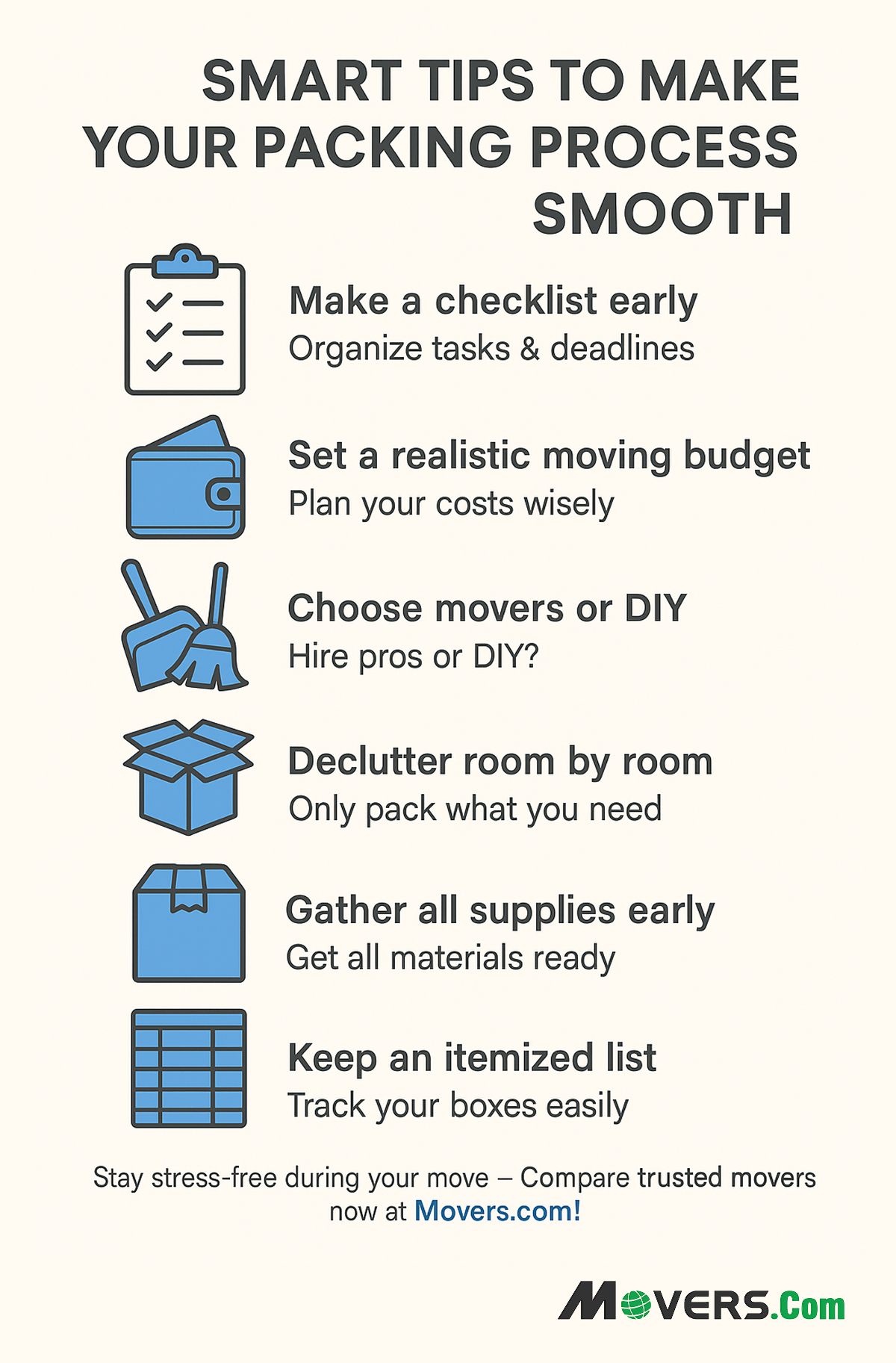 Tips to make your packing process smooth