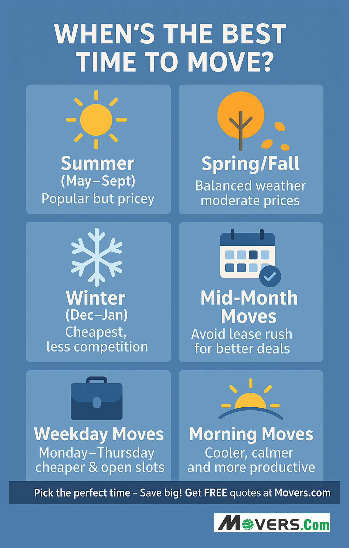 Best time of the year to move