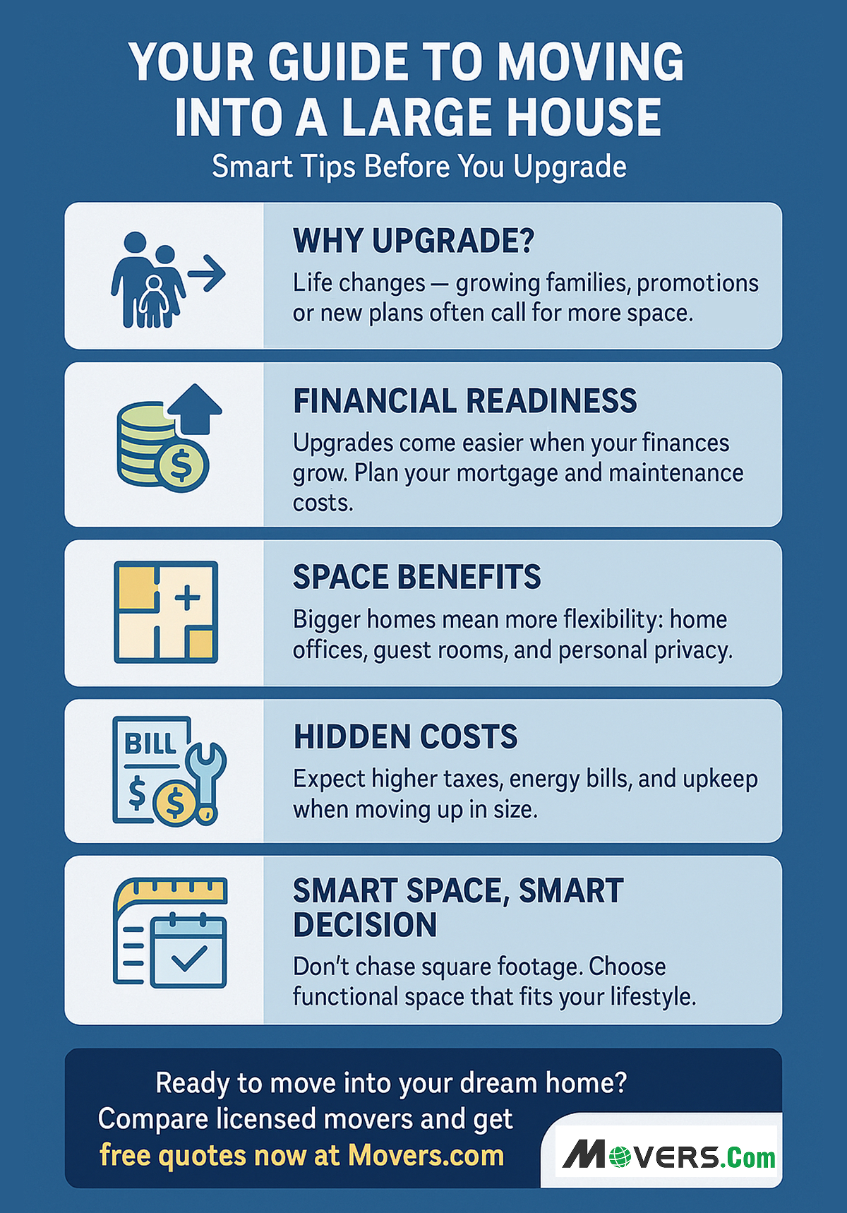 Your Guide to Move into a Large House