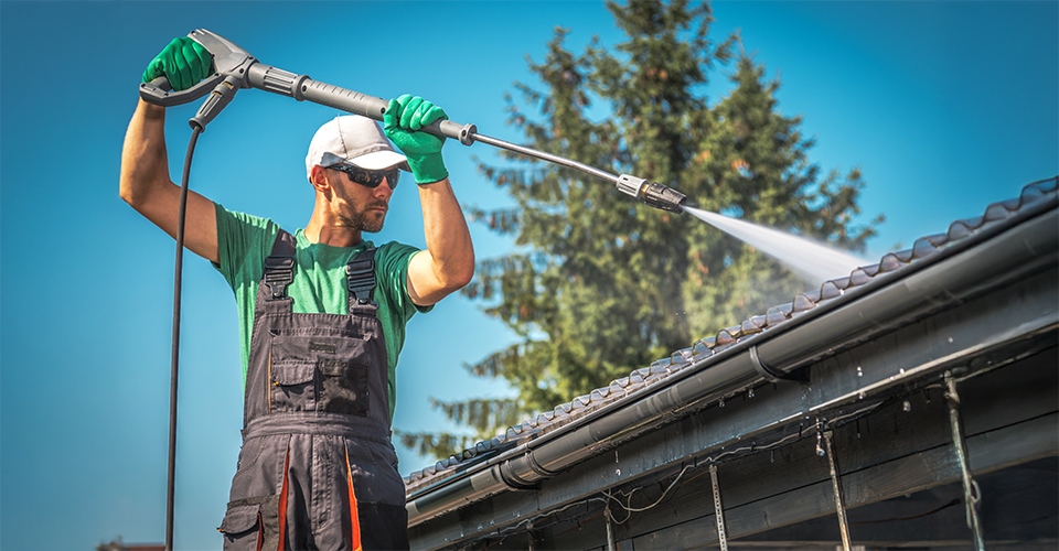 Cleaning Gutters