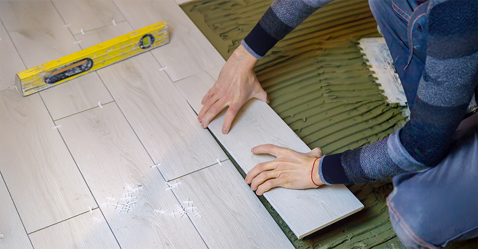 Installing a Tile Floor