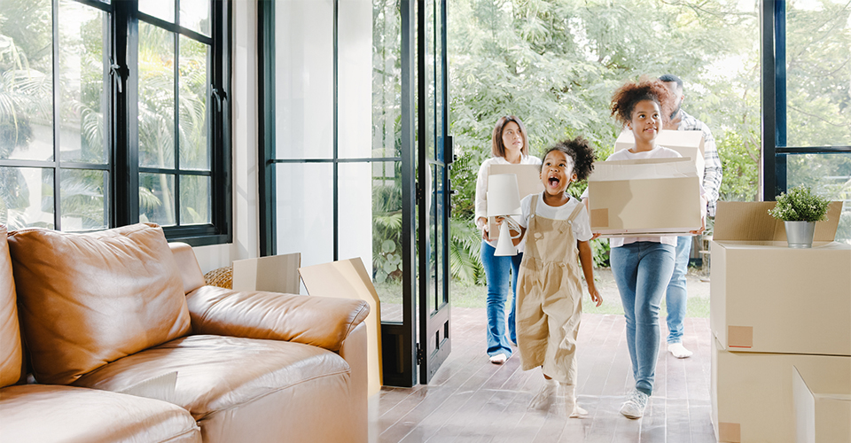 Guide to move into a large house