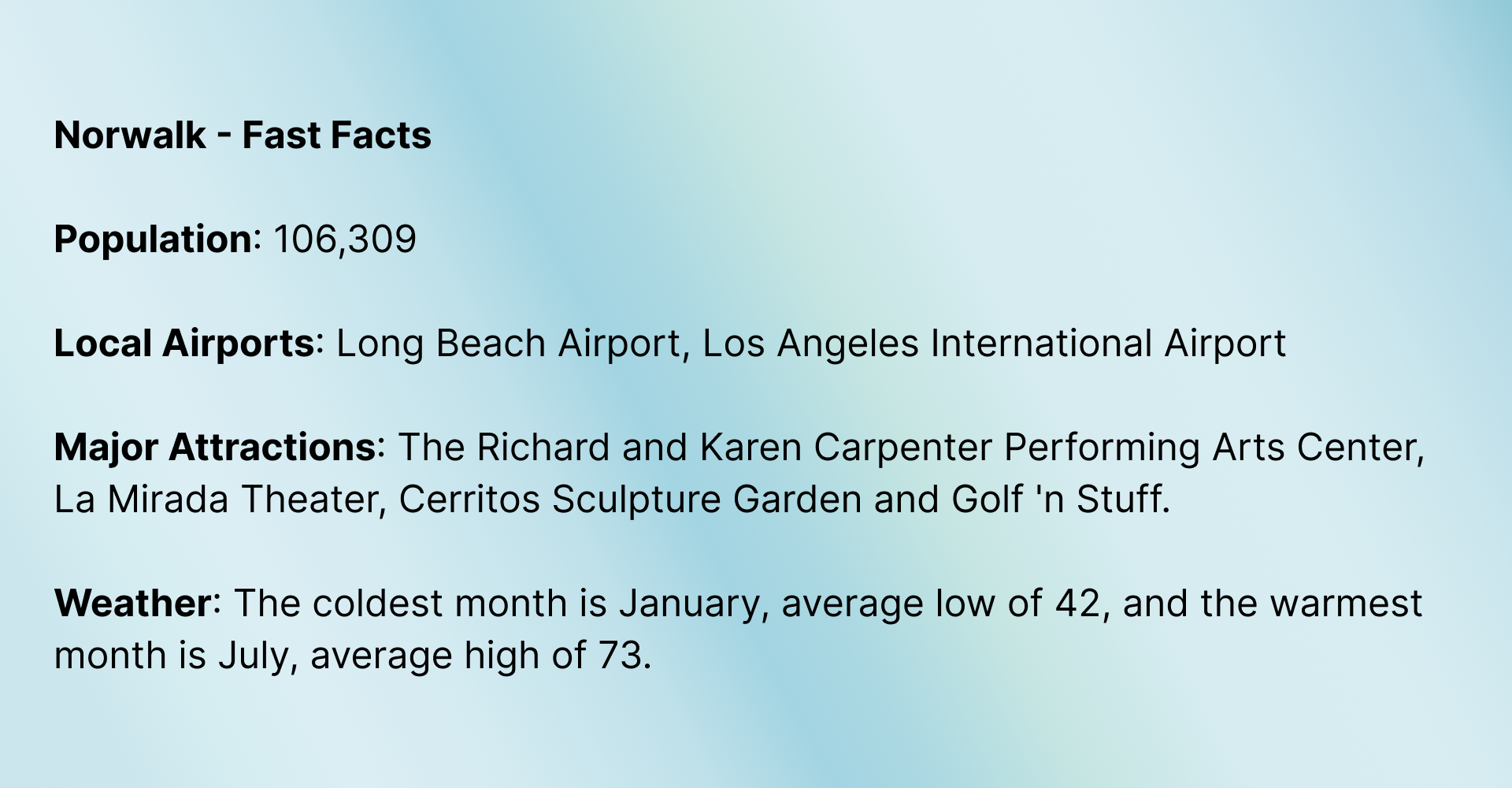 Things You Should Know Before Moving to Norwalk, CA