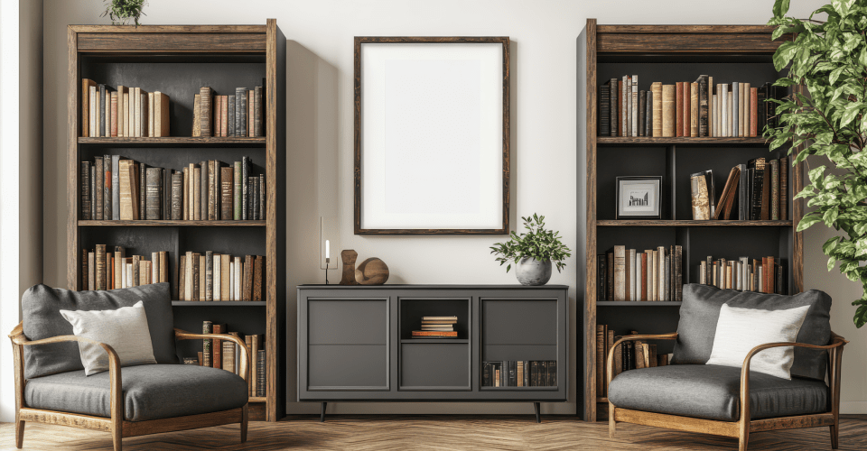 Organize your bookshelves